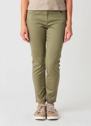 Jegging țesătură jersey mărime normală verde JOY OF LIFE femeie
