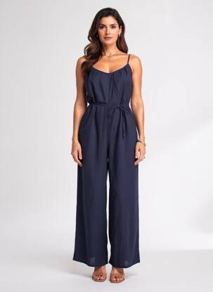 Salopetă-pantalon bretele subțiri bretele subțiri albastru LPB LES PETITES BOMBES  femeie