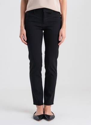 Pantalon slim buzunare negru COUTURIST femeie
