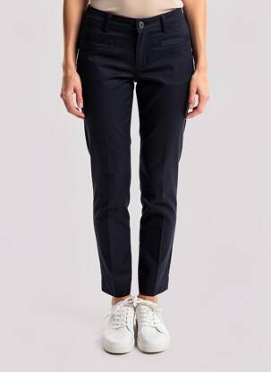 Pantalon slim buzunare albastru COUTURIST femeie