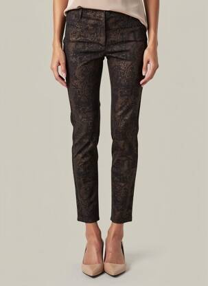 Pantalon slim buzunare negru COUTURIST femeie