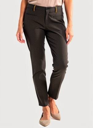 Pantalon slim buzunare negru COUTURIST femeie