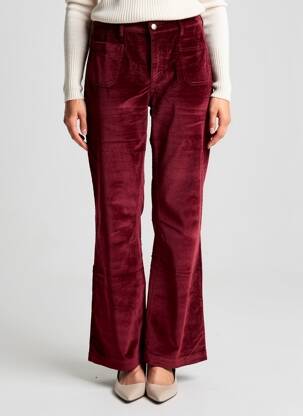 Pantalon evazat mărime normală mărime normală roșu COUTURIST femeie