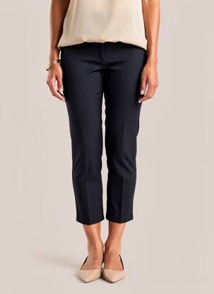 Pantalon 7/8 elasticitate mărime normală negru COUTURIST femeie