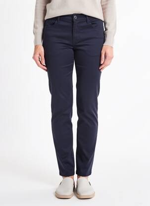 Pantalon slim buzunare albastru COUTURIST femeie