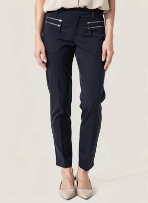 Pantalon slim buzunare negru COUTURIST femeie