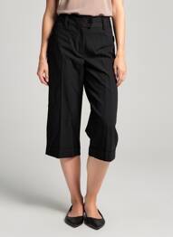 Pantalon trei sferturi mărime normală mărime normală negru PHILDAR femme