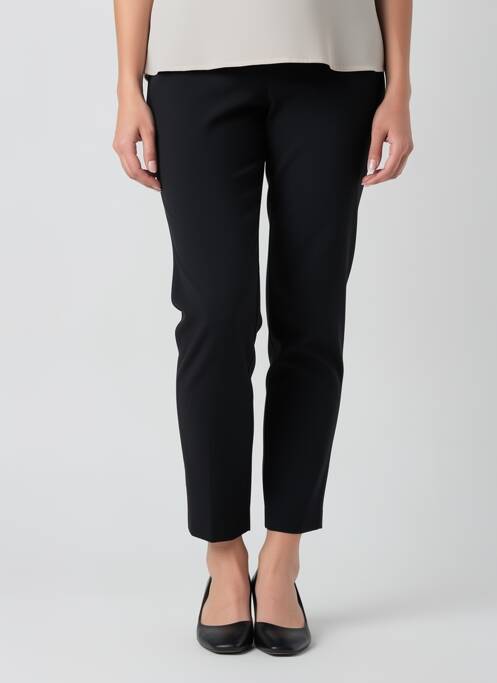 Pantalon 7/8 talie elastică mărime normală negru PHILDAR femme