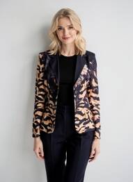 Sacou croială cambrată negru MISSY femme