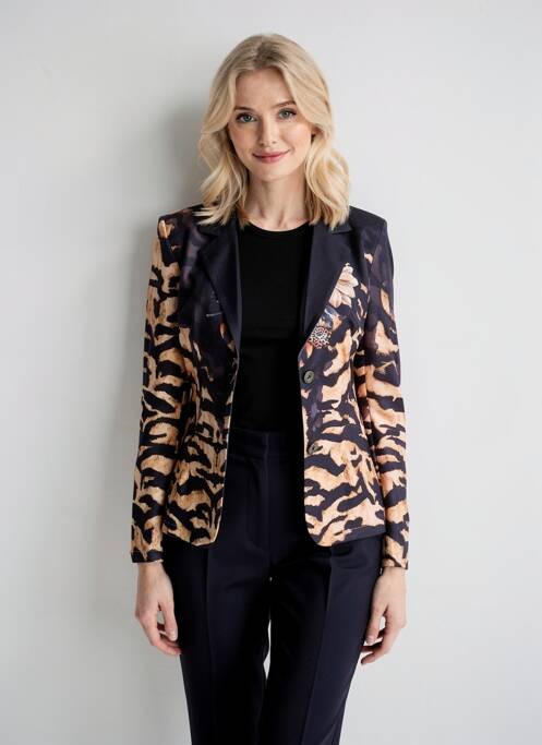 Sacou croială cambrată negru MISSY femme