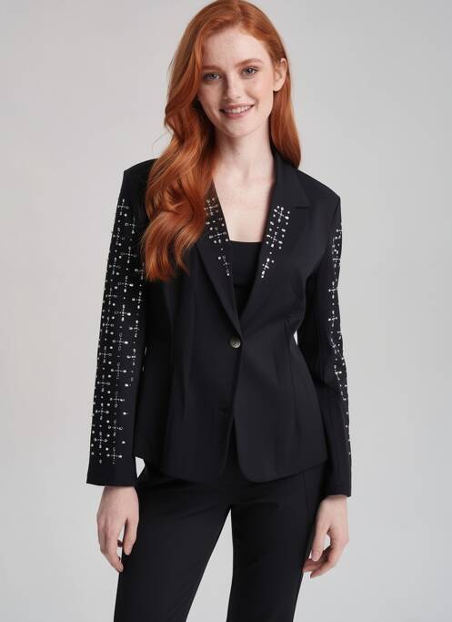 Sacou mâneci lungi negru MISSY femme