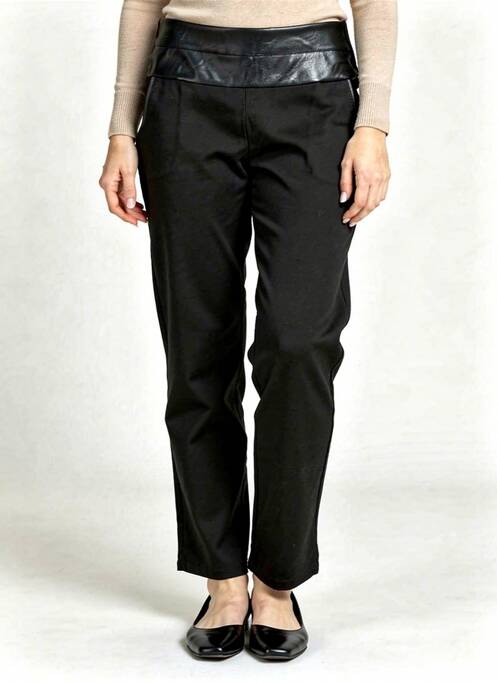 Pantalon 7/8 negru MODA femme