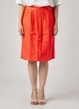 Fustă pantaloni scurți croială dreaptă roșu GAËLLE BARRE femme