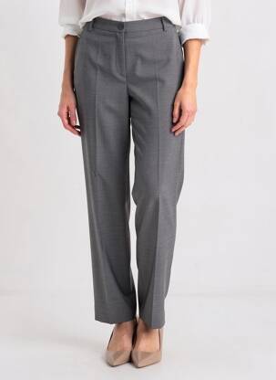 Pantalon drept elasticitate mărime normală gri NINO LORETTI femeie