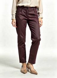 Pantalon slim elasticitate mărime normală violet CECIL femeie