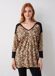 Pulover elasticitate bej ANTIGEL femme