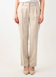 Pantalon evazat mărime normală mărime normală bej TIFFOSI femme