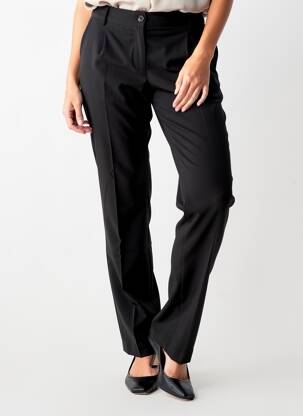 Pantalon 7/8 talie cu cleme mărime normală negru ARTIGLI femeie