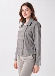 Jachete casual buzunare gri I.CODE (By IKKS) femme