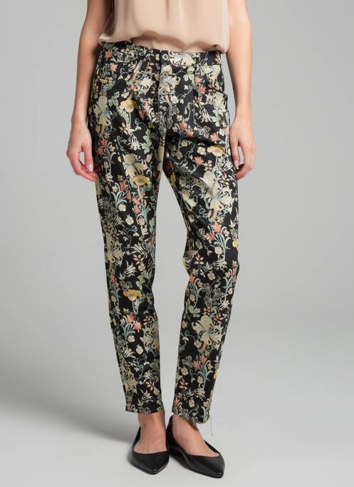 Blugi cu croială slim talie joasă talie joasă negru PLEASE femme