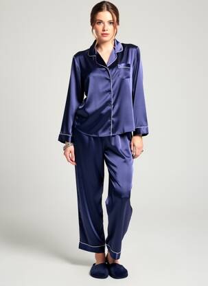 Pijama bază pantalon albastru LINGADORE femeie
