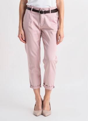 Pantalon trei sferturi elasticitate mărime normală roz NAIIF femeie
