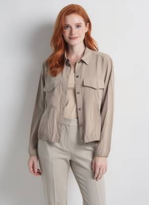 Jachete casual buzunare maro STREET ONE femeie