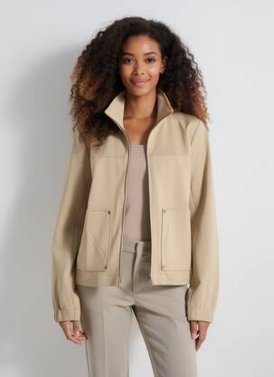 Jachete casual buzunare bej STREET ONE femeie