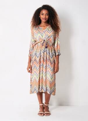 Rochie lungă mâneci lungi mâneci lungi violet JOY OF LIFE femeie