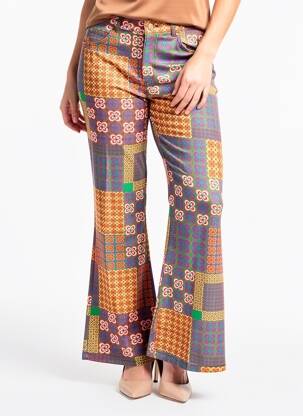 Pantalon evazat mărime normală mărime normală portocaliu RESERVED femme