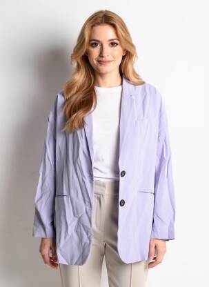 Sacou finisaj interior dublat violet AMERICAN VINTAGE femeie