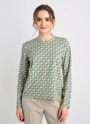 Tricou mâneci lungi mâneci lungi bej GEVANA femeie