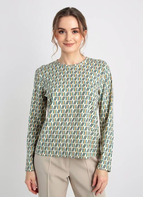 Tricou mâneci lungi mâneci lungi bej GEVANA femme