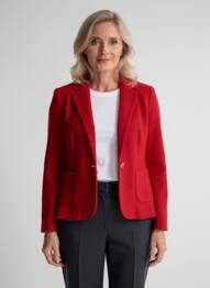 Sacou buzunare roșu BETTY BARCLAY femme