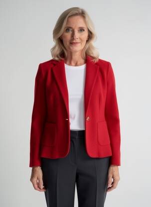 Sacou buzunare roșu BETTY BARCLAY femme