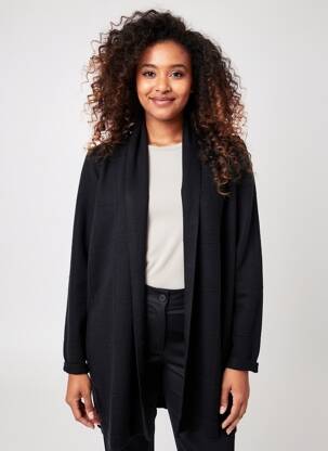 Vestă cu mâneci lungi elasticitate negru BETTY BARCLAY femeie
