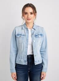 Jachete casual buzunare albastru GARCIA femeie