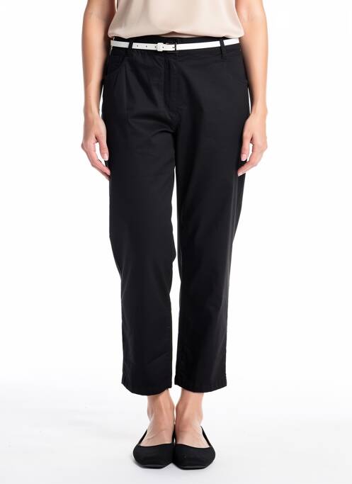 Pantalon 7/8 elasticitate mărime normală negru BETTY BARCLAY femme