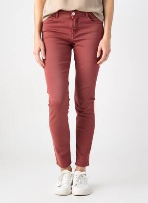 Blugi cu croială slim elasticitate mărime normală portocaliu KANOPE femme