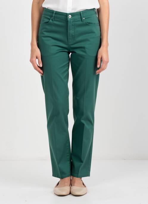 Blugi cu croială slim elasticitate mărime normală verde KANOPE femme