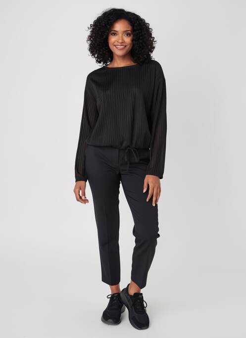 Top elasticitate mâneci lungi negru BETTY BARCLAY femme