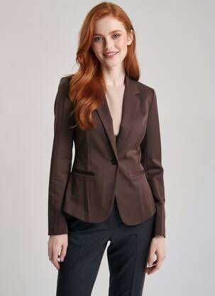 Sacou finisaj interior deformat maro ICHI femme