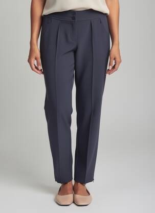 Pantalon slim buzunare talie înaltă albastru BETTY BARCLAY femme