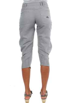 Pantalon trei sferturi gri ET COMPAGNIE femeie