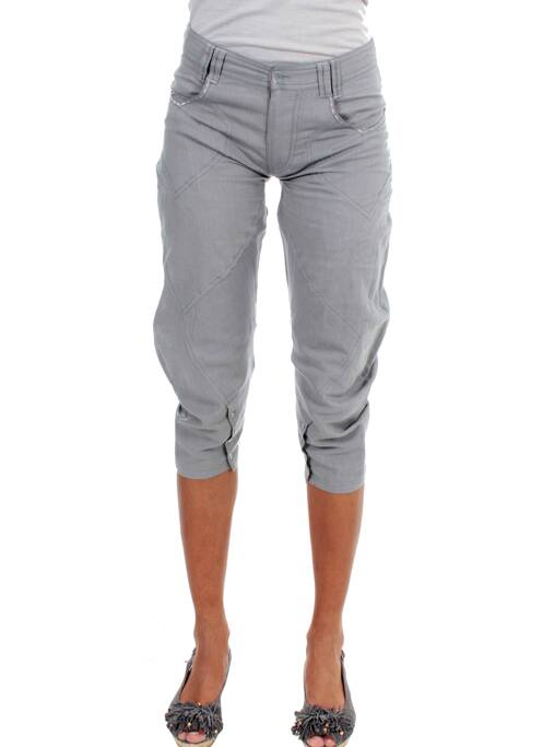 Pantalon trei sferturi gri ET COMPAGNIE femeie