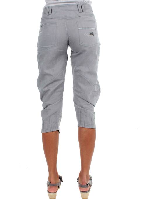 Pantalon trei sferturi gri ET COMPAGNIE femeie