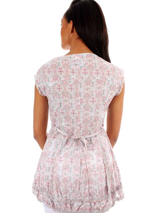 Tunică mâneci lungi roz ET COMPAGNIE femeie