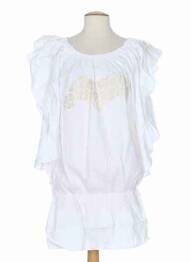 Rochie midi mâneci scurte mâneci scurte alb MINE DE RIEN femme