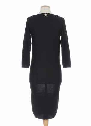 Rochie lungă mâneci 3/4 negru MINE DE RIEN femeie