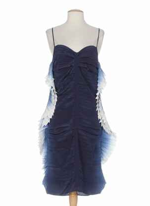 Rochie lungă albastru MINE DE RIEN femeie